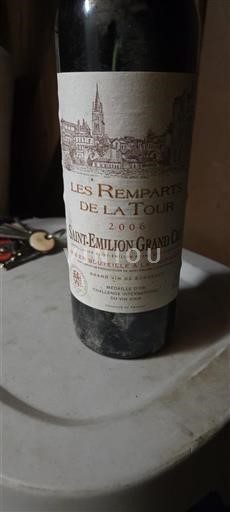 Bordeaux Saint-Émilion Grand Cru Grand Cru Les Remparts de la Tour 2006