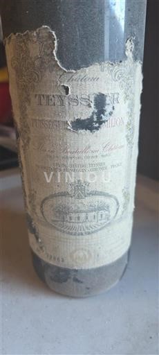 Burdeos Puisseguin-saint-émilion Château Teyssier 2001