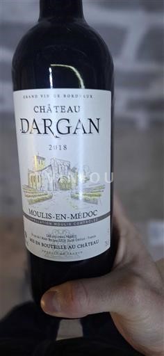Bordeaux Moulis-en-Médoc Château Dargan 2018