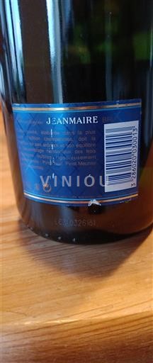 Champagne Sâm-panh Jeanmaire Không niên vụ