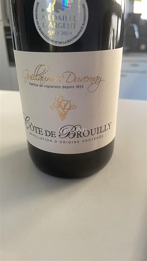 Beaujolais Côte de Brouilly Guillaume Duvernay 2023