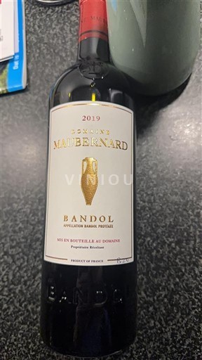 Provence Bandol Domaine Maubernard 2019