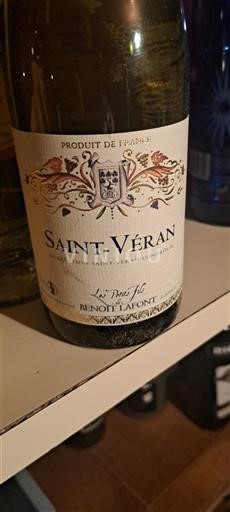 Burgund Saint-Véran Benoît Lafont 2021
