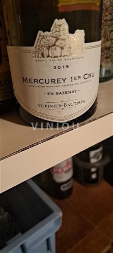 Bourgogne Ikke specificeret Premier Cru Tupinier-Bautista En Sazenay 2015