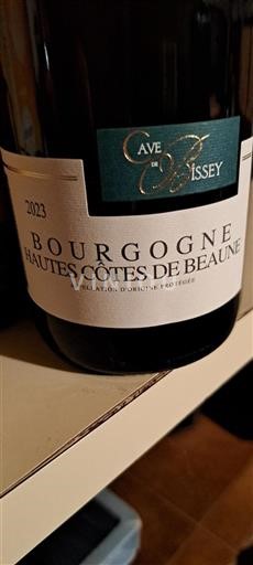 Bourgogne Hautes Côtes de beaune Cave de Bissey 2023