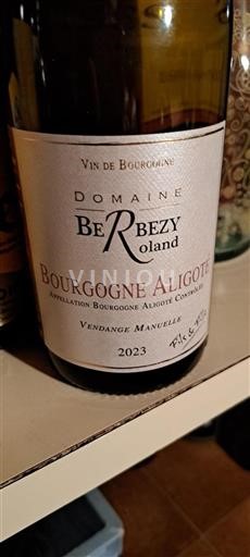Burgundsko Bourgogne-aligoté Domaine Berbezy Roland 2023