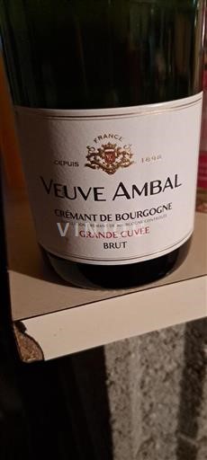 Burgundy Crémant de Bourgogne Veuve Ambal Grande 2024