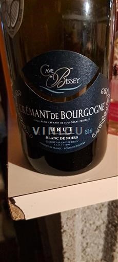 Bourgogne Crémant-de-bourgogne Cave de Bissey Blanc de Noirs 2023