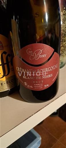 Bourgogne Crémant-de-bourgogne Cave de Bissey Blanc de Noirs 2024