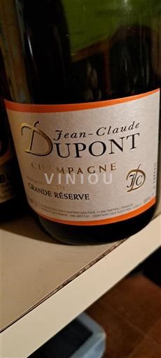Šampanja Šampanjec Premier Cru Jeanclaude Dupont Grande Réserve 2024