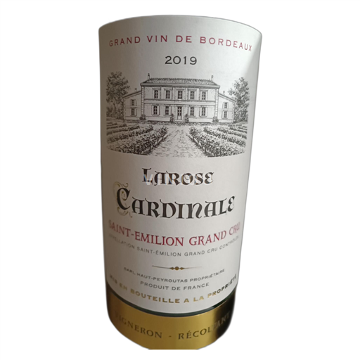 Bordeaux Saint-Émilion Grand Cru Larose Cardinale 2019