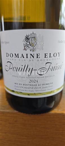 Burgundi Pouilly-fuissé Eloy 2024