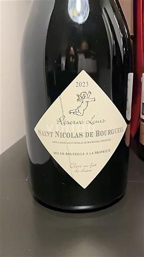 Údolí Loiry Saint-Nicolas-De-Bourgueil Réserve Louis 2023