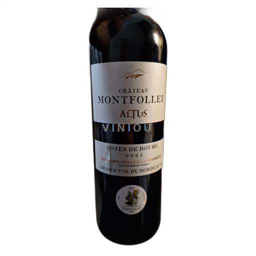 Bordeaux Côtes-de-bourg Château Montfollet Altus 2021