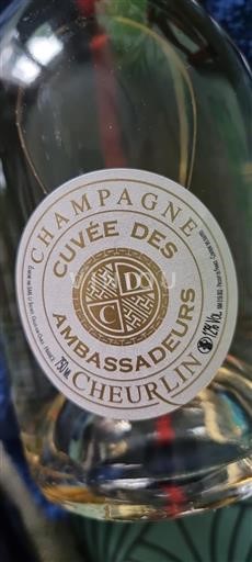 Champagne Sâm-panh Cheurlin des Ambassadeurs Không niên vụ