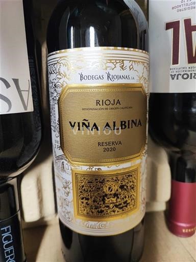 La Rioja rioja Bodegas Riojanas Viña Albina 2020