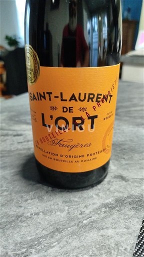 Languedoc Faugères Saint-Laurent de l'Ort Ei vuosikertaa