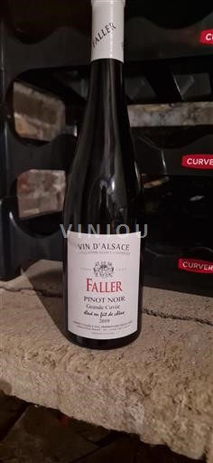 Alsace Pinot noir Grand Cru Faller Grande 2019