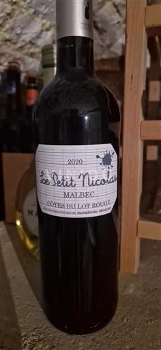 Sudoeste Côtes del Lot Le Petit Nicolas 2020