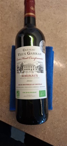 Bordeaux Vieux Gabiran Haut-Campremier 2021