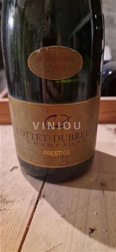 Champagne Sâm-panh Cottet-Dubreuil Prestige 2004