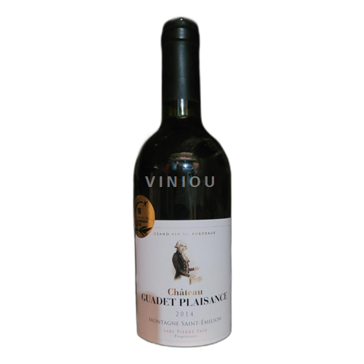 Bordeaux Montagne-saint-émilion Château Guadet Plaisance 2014