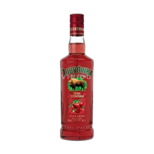 Rượu Vodka Trắng Zubrowka Bison Grass Dzika aux cerises sauvages Distillerie Polmos Bialystok 1a Ba Lan Chưa xác định Không được chỉ định