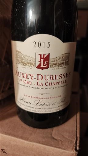 Burgundy Not Specified Premier Cru Henri Latour et Fils La Chapelle 2015