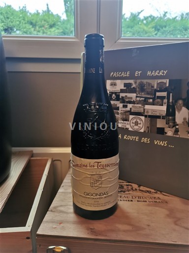 Rhônen laakso Gigondas Domaine Les Teyssonnières 2016