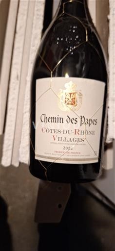 Thung lũng Rhône Côtes-du-rhône-villages Domaine Chemin des Papes 2022