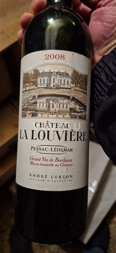 Burdeos Pessac-Léognan Château La louviere 2008