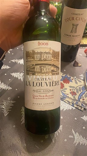 Bordeaux Pessac-Léognan Château La louviere 2008