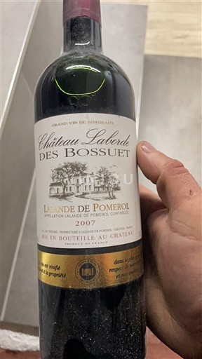 Bordeaux Lalande-de-Pomerol Château Laborde des Bossuet 2007