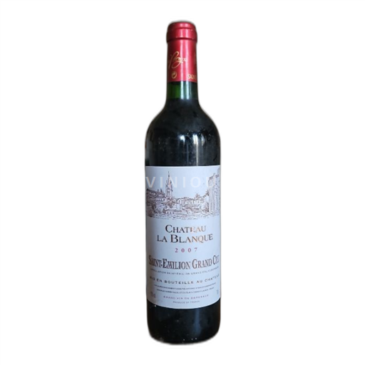 Burdeos Bordeaux Château Saint Emilion Grand Cru La Blanque 2007