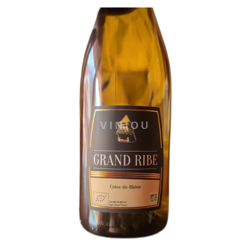 Rhônen laakso Côtes-du-rhône Domaine Grand Ribe 2023 2023