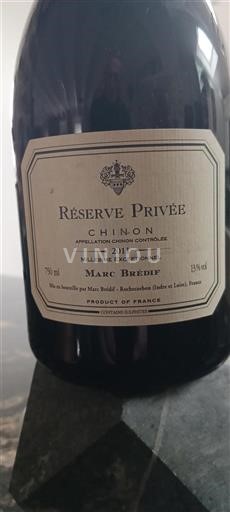 Thung lũng sông Loire Chinon Marc Brédif Réserve Privée 2011