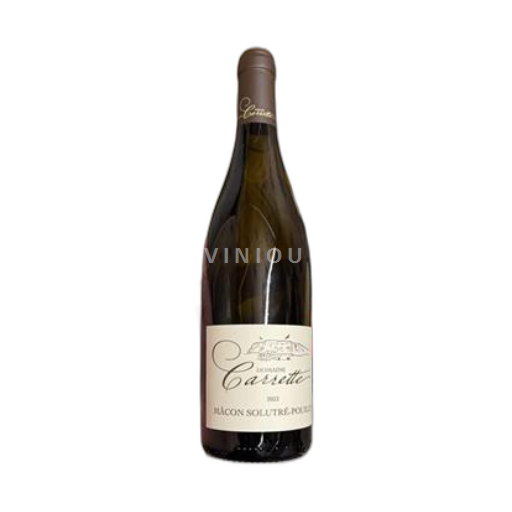 Burgundi Mâcon-Solutré-Pouilly Domaine Carrette 2023