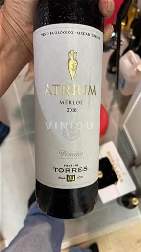 Catalonia Penedès Familia Torres Atrium 2018