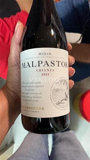 La Rioja rioja La Carbonera Malpastor 2021