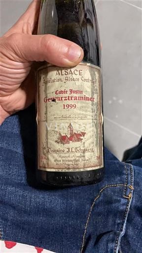 Alsace Grand Cru Domaine J.L. Schwartz Cuv%c3%a9e Justin 1999