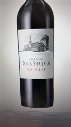 Bordeaux Pauillac Château Tour Sieujean 2017