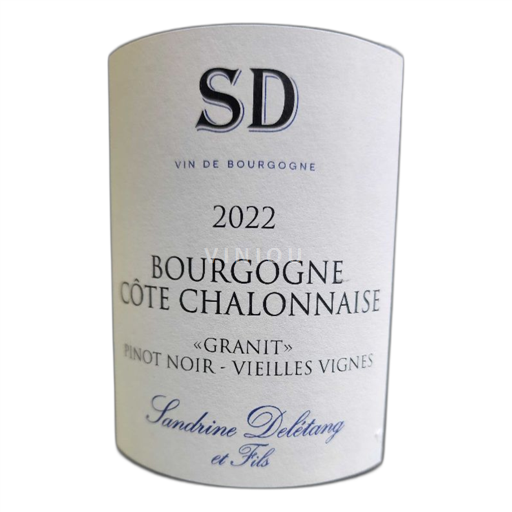 Bourgogne Bourgogne Hồng Sandrine Delétang & Fils Granit Vieilles Vignes 2022