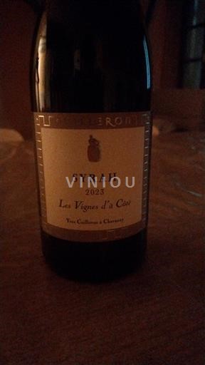 Alpit ja Rhônen maat Rhodanien rinteet Les Vignerons de Charnay Les Vignes d'à Côt 2023