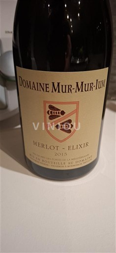 Údolí Rhôny Ventoux Domaine Mur-Mur-Ium Merlot - Elixir 2019