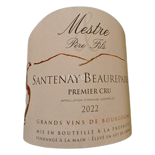 Burgundy Santenay Mestre Père & Fils Santenay Beaurepaire Premier Cru 2022
