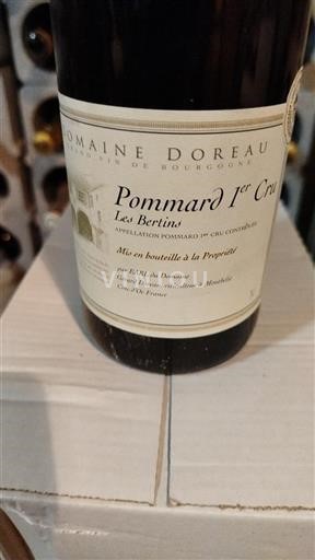 Burgundy Pommard Premier Cru Domaine Doreau Les Bertins 2020