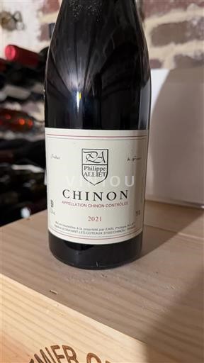Thung lũng sông Loire Chinon Domaine Philippe Alliet 2021