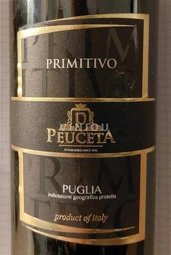 Pouilles Peuceta Primitivo 2011