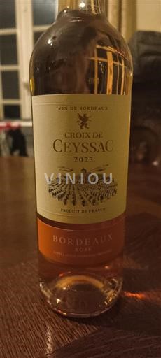 Bordéus Bordéus rosé Croix de CEYSSAC 2023