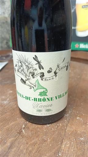 Thung lũng Rhône Côtes-du-rhône-villages Xavier Sainte-Cécile 2022